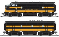 7721 F3A & F3B EMD 5000 & 5100 of the St Louis-San Francisco - digital sound fitted