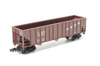 7747 3-bay 100t open hopper of the Louisville & Nashville - brown 30069