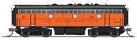 7773 F7B EMD 114B of the Milwaukee Road - digital sound fitted