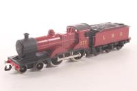 Class 2P 4-4-0 777 in LMS Crimson