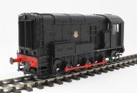 Class 08 shunter in BR black with early emblem - unnnumbered - DCC sound fitted