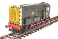 Class 08 shunter D3002 in BR green with late crest and wasp stripes - DCC sound fitted