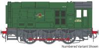 Class 08 shunter in BR green - unnumbered- Digital sound fitted