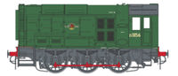 7D-008-018W Class 08 D3156 BR Green Late Crest No Warning Panels Diesel Shunter Locomotive - Weathered 7D-008-018W Class 08 D3156 BR Green Late Crest No Warning Panels Diesel Shunter Locomotive - Weathered