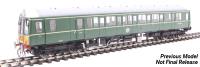 Class 122 'Bubble Car' single car DMU 55006 in BR green with small yellow panels - digital fitted
