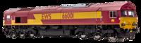 7D-066-001S Class 66 66001 EWS Livery Diesel Locomotive - DCC Sound 7D-066-001S Class 66 66001 EWS Livery Diesel Locomotive - DCC Sound