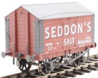 4-wheel salt van "Seddons, Middlewich" - 22 - weathered