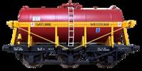 7F-031-014 6 Wheel Milk Tanker Satlink ADW2952