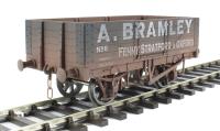 7F-051-017W 5-plank open wagon "A Bramley, Fenny Stratford and Oxford" - 6 - weathered