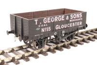 7F-051-021 5-plank open wagon "T. George & Sons, Gloucester" - 15 