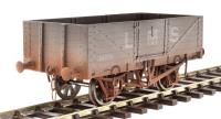 7F-051-051W 5-plank open wagon in LMS grey - 24372 - weathered