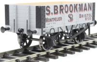 7F-052-001 5-plank open wagon with 9ft wheelbase "S.Brookman, Bristol" - 30