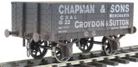 7F-052-004W 5-plank open wagon with 9ft wheelbase "Chapman & Sons, Croydon" - 22 - weathered