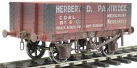 7F-052-005W 5-plank open wagon with 9ft wheelbase "Herbert D Partridge, Worcester" - 6 - weathered