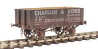 7F-052-006W 5-plank open wagon with 9ft wheelbase "Chapman & Sons" - 20 - weathered