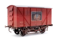 7F-054-006W BR Meat Van Crimson Palethorpe Sausages No.B870040 - Weathered