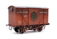 7F-056-028W Vintage Motorcycle BR Standard Plywood Van Ariel No 1 - Weathered