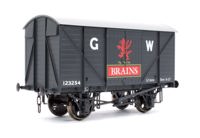 7F-066-006 Great Western Standard 12T Van Grey Brains SA