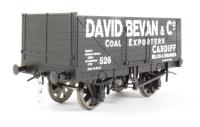 7-plank open wagon "David Bevan, Cardiff" - 526