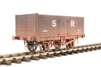 7-plank open wagon in SR brown - 40040 - weathered