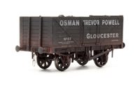7F-071-021W 7-plank open wagon "Osman Trevor Powell, Gloucester" - 57 - weathered