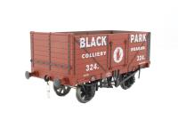 7-plank open wagon "Black Park Colliery, Ruabon" - 324