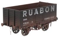 7-plank open wagon "Ruabon Coal & Coke Ltd." - 860 - weathered