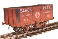 7-plank open wagon "Black Park, Ruabon" - 328 - weathered 