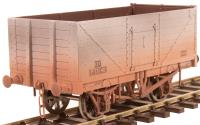 7-plank open wagon in BR grey - P73140 - weathered