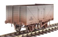 7-plank open wagon in BR grey - P73145 - weathered