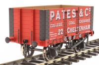 7-plank open wagon with 9ft wheelbase "Pates & Co, Cheltenham" - 22