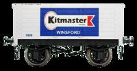 7F-072-010W 7 Plank 9' Wheelbase 2 Door  Kitmaster Logo - Weathered