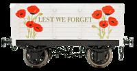 7F-073-038 Plank 9' Wheelbase Lest We Forget Poppy - Weathered