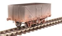 8-plank open wagon in BR grey - P308270 - weathered