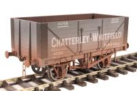 8-plank open wagon "Chatterley Whitfield, Tunstall" - 4058 - weathered