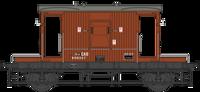 7F-200-018 BR 20T Brake Van Diagram 1/506 B951327 BR Bauxite CAO