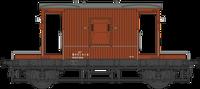 7F-200-019 BR 20T Brake Van Diagram 1/506 B951410 BR Bauxite