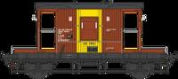 7F-200-021 BR 20T Brake Van Diagram 1/507 B954921 BR Bauxite CAR