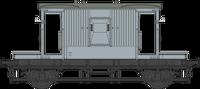 7F-200-026 BR 20T Brake Van BR Grey Unnumbered