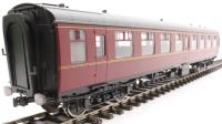 Mk1 SO second open in BR maroon - DCC fitted with lights - unnumbered