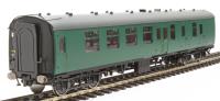 Mk1 BSK Brake Second Corridor in BR Southern Region green with window beading - unnumbered