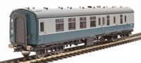 Mk1 BSK Brake Second Corridor in BR blue and grey with window beading - W34153 - digital fitted