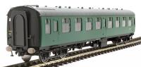 Mk1 SK Second Corridor in BR Southern Region green with window beading - S24311
