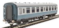 Mk1 SK Second Corridor in BR blue and grey with window beading - M24692 - digital fitted