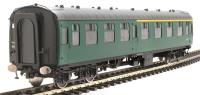 Mk1 CK Composite Corridor in BR Southern Region green with window beading - S15022