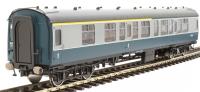Mk1 CK Composite Corridor in BR blue and grey with window beading - M15051 - digital fitted