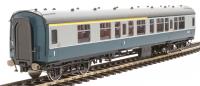 Mk1 CK Composite Corridor in BR blue and grey with window beading - E15057 - digital fitted