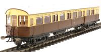 GWR Diagram 'N' 59' Autocoach 39 in GWR chocolate and cream with twin cities crest - Digital and light bar fitted