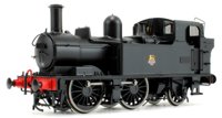 14xx Class BR Early Crest Black Unnumbered Auto fitted Top Feed DCC Fitted
