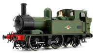 14xx Class BR L/Crest Lined Green Auto fit Unnumbered DCC Fitted